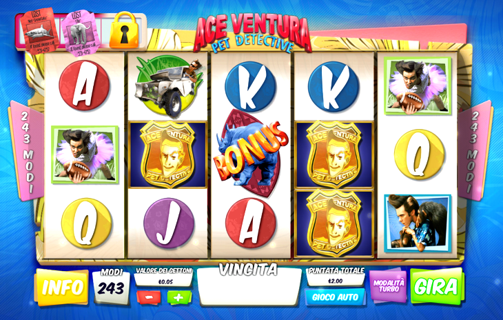 Ace Ventura Slot