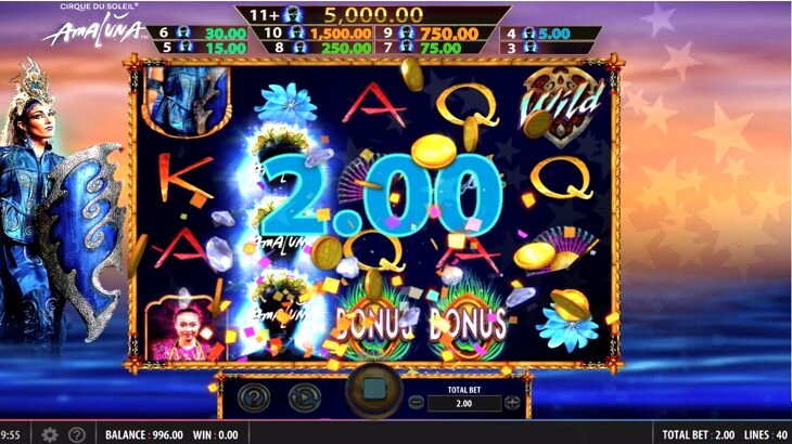 Cirque Du Soleil Amaluna Slot