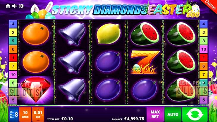 Sticky Diamonds Easter Egg Slot